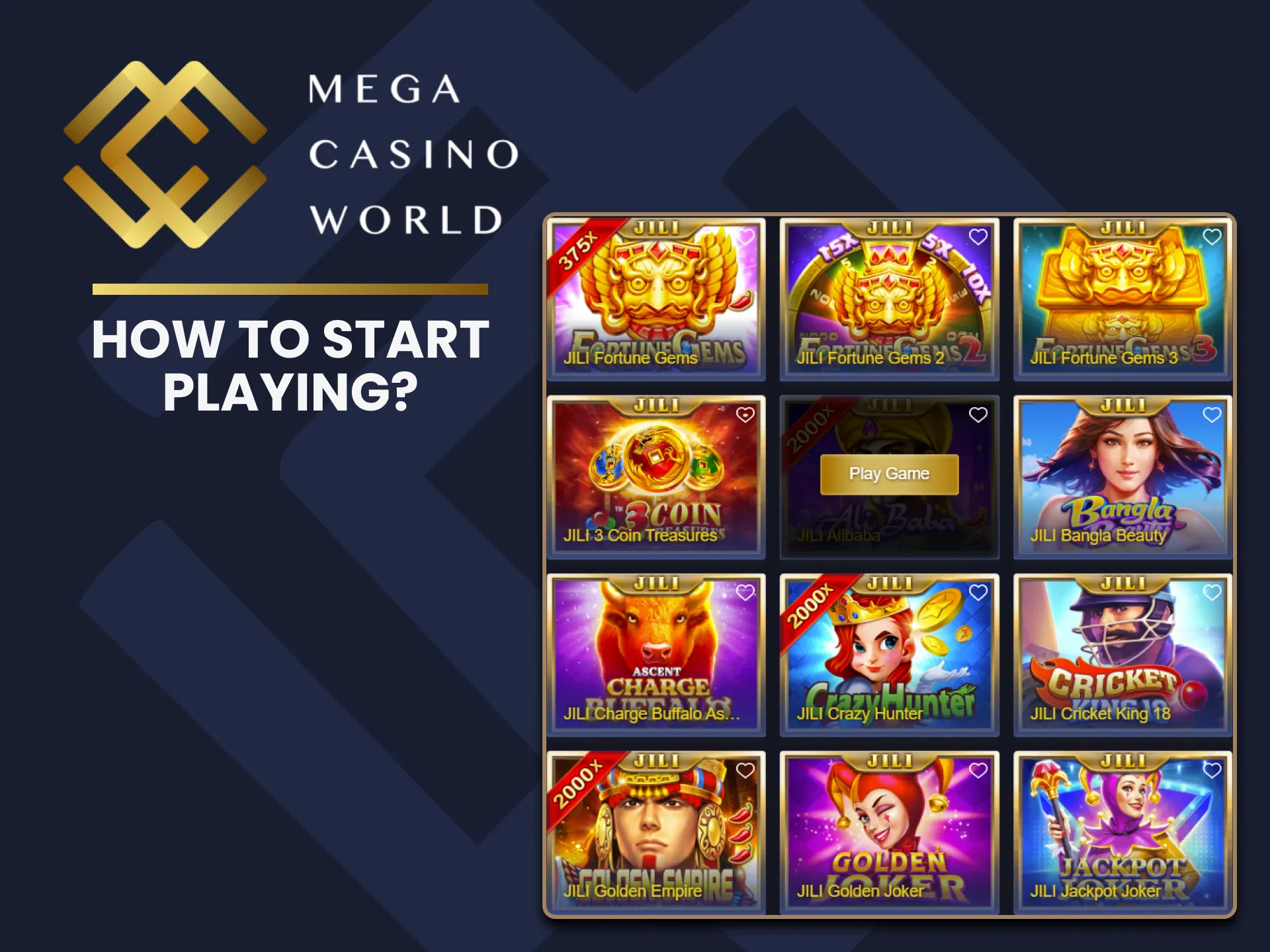 Familiarize yourself with how to play casino games at MCW.